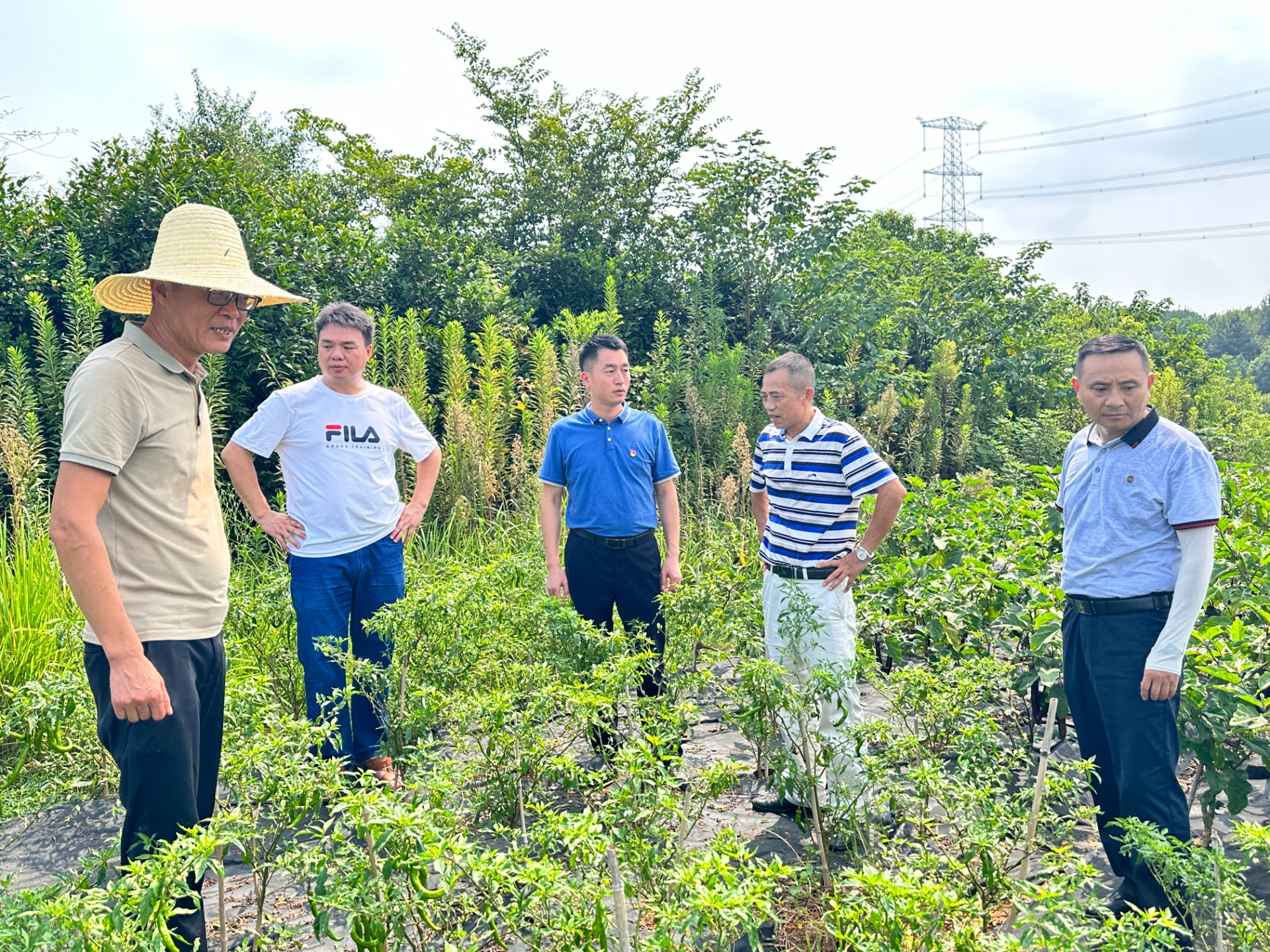包華其、范有明深入基層送清涼并調(diào)研指導(dǎo)工作